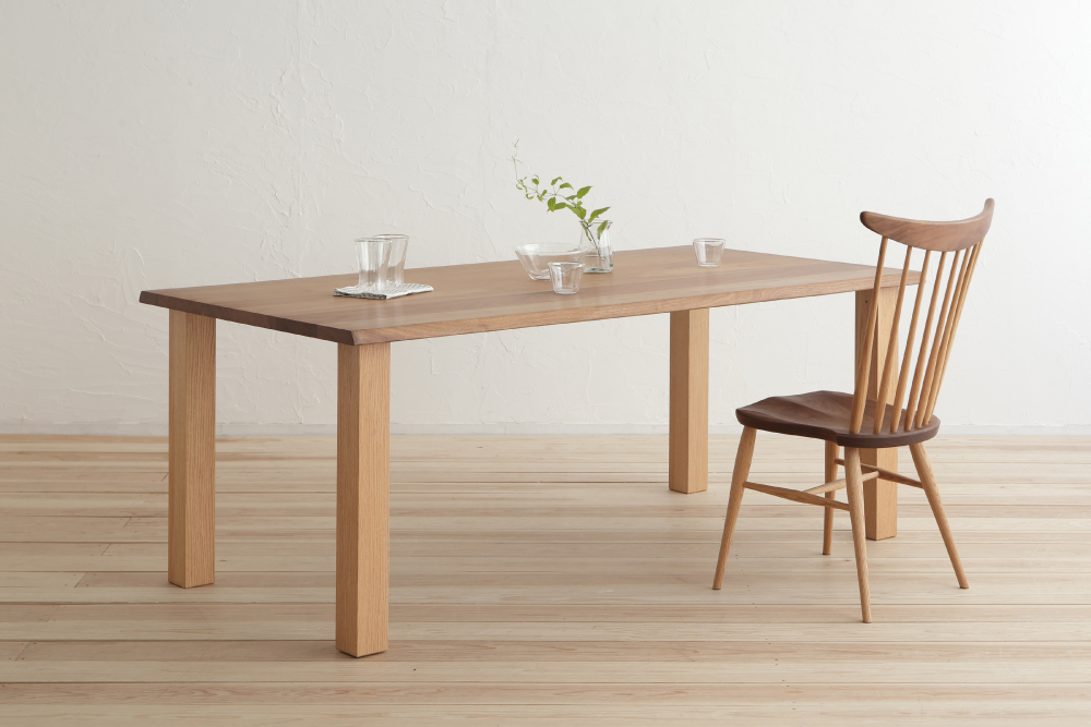 dining table インテリアデザインヴィーナス 本革ソファ 天然木